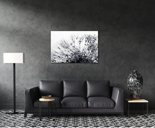 Kép Flower with little drops of water - 90 x 60 cm