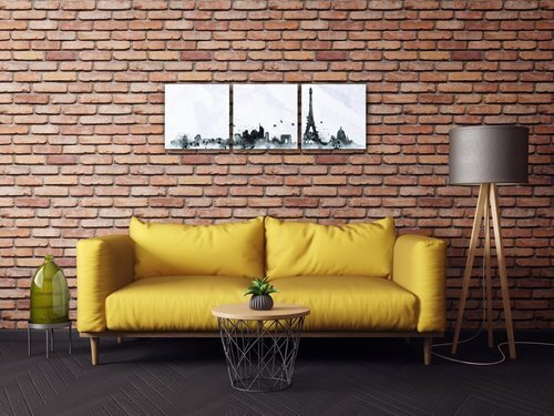 Kép Paris panorama - 90 x 30 cm (3-részes)