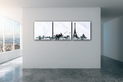 Kép Paris panorama - 90 x 30 cm (3-részes)