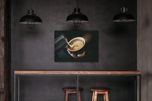 Kép Latte art - 70 x 50 cm
