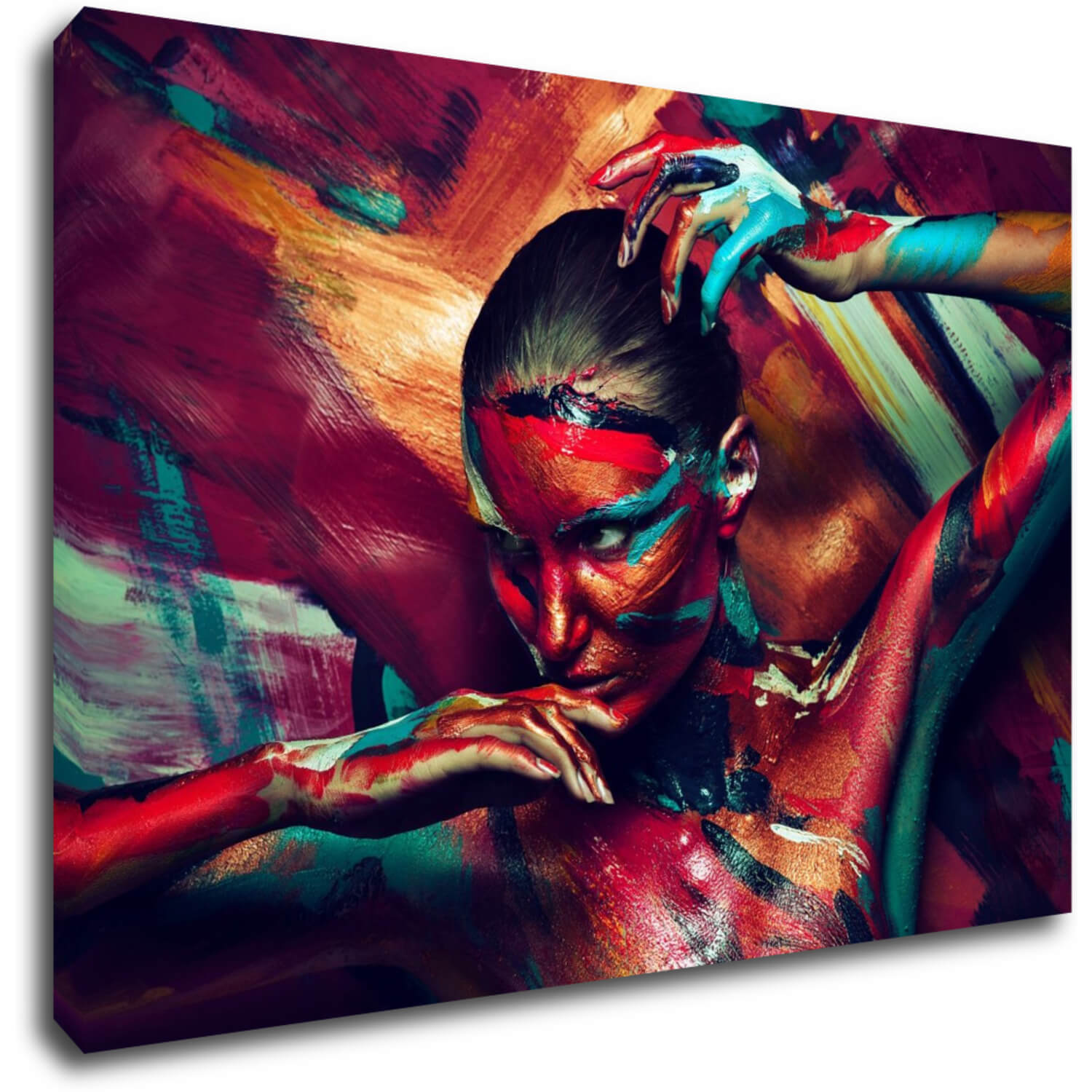 Kép Colorful woman - 60 x 40 cm