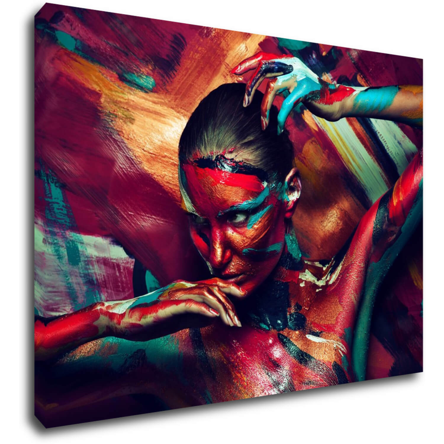 Kép Colorful woman - 70 x 50 cm
