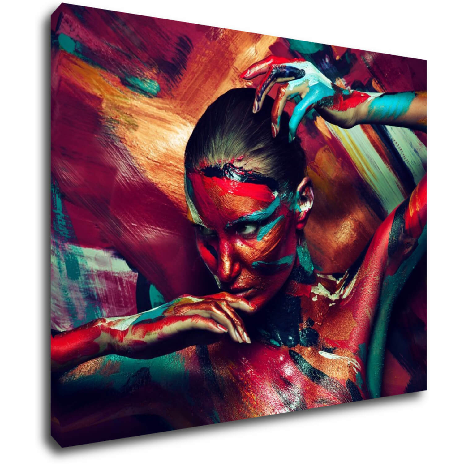 Kép Colorful woman - 90 x 70 cm