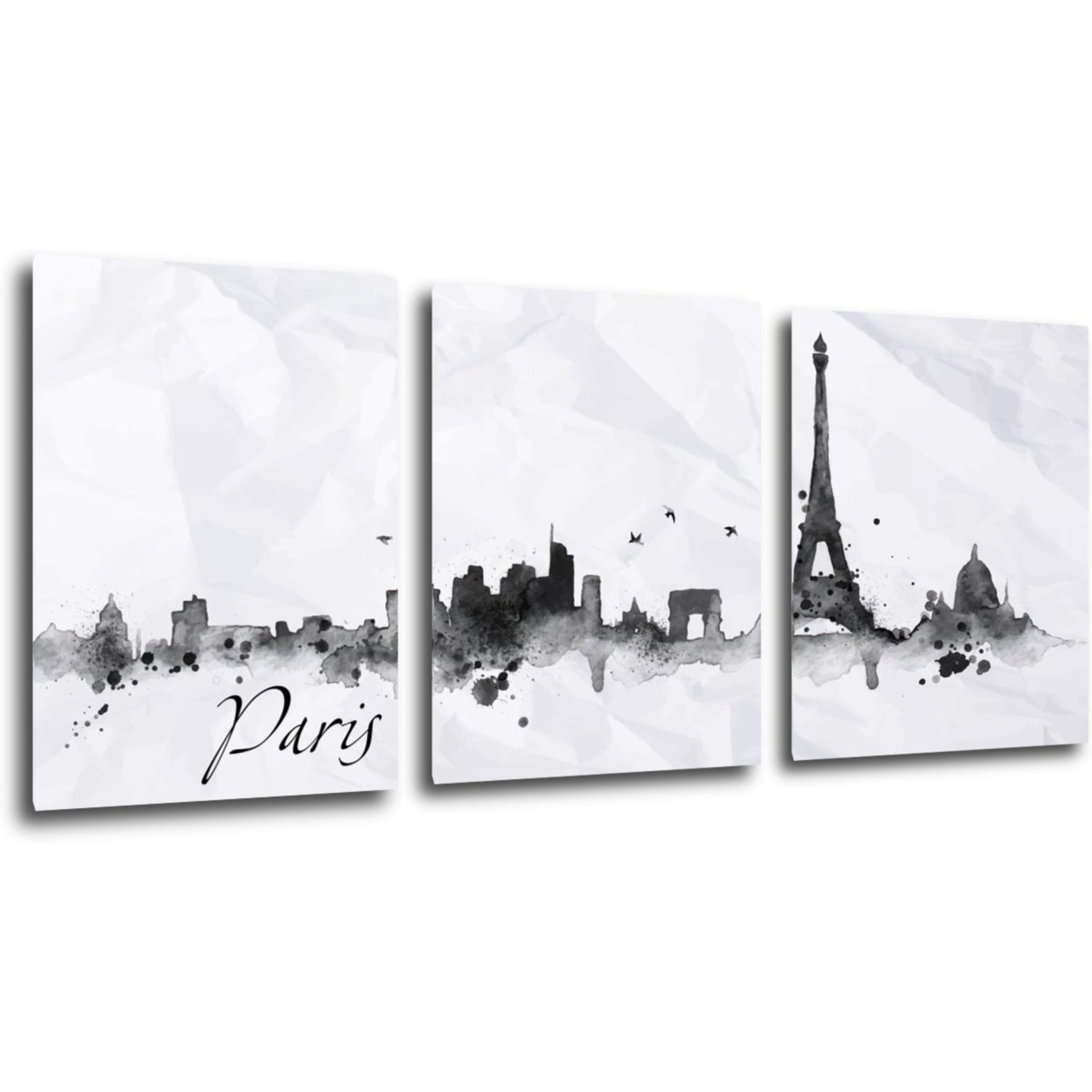 Kép Paris panorama - 90 x 40 cm (3-részes)