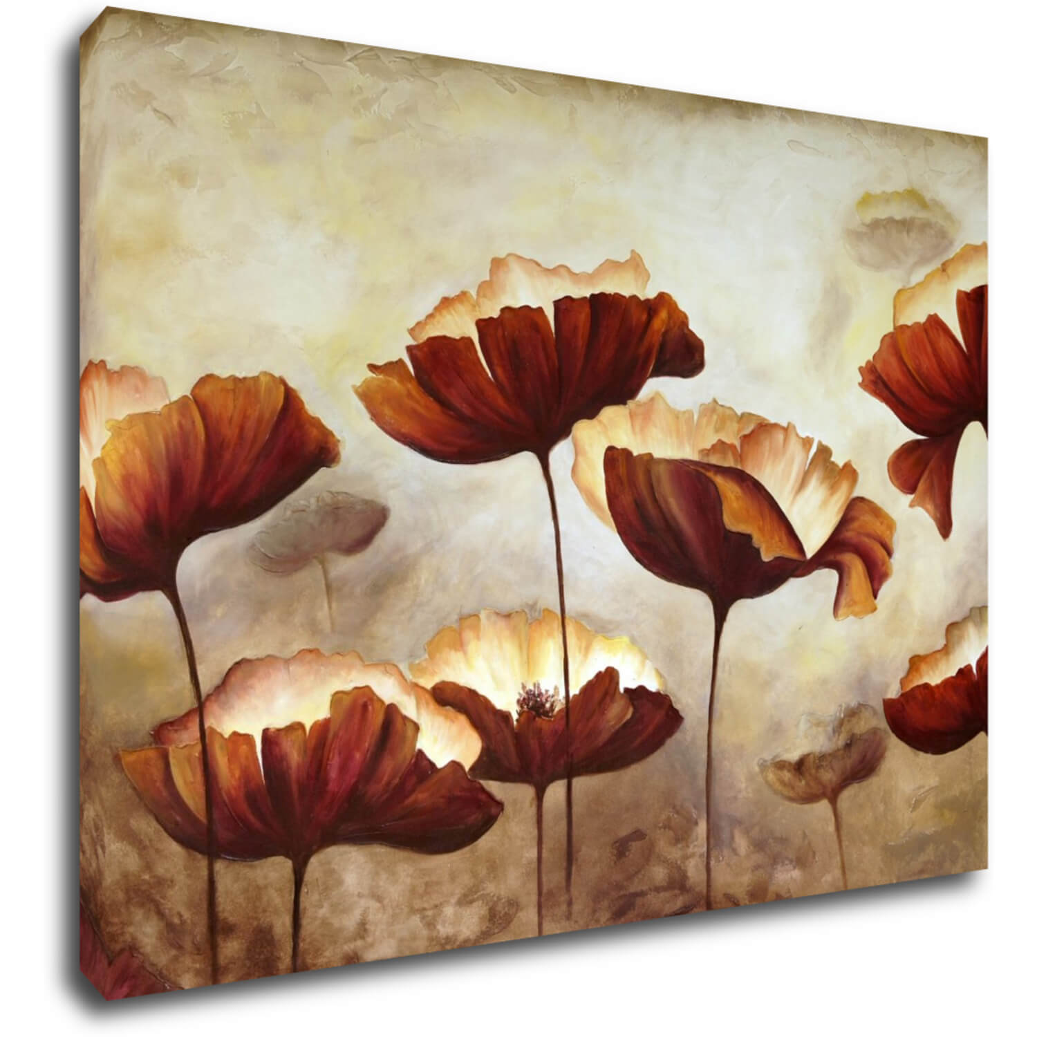 Kép Flowers red and yellow - 70 x 50 cm